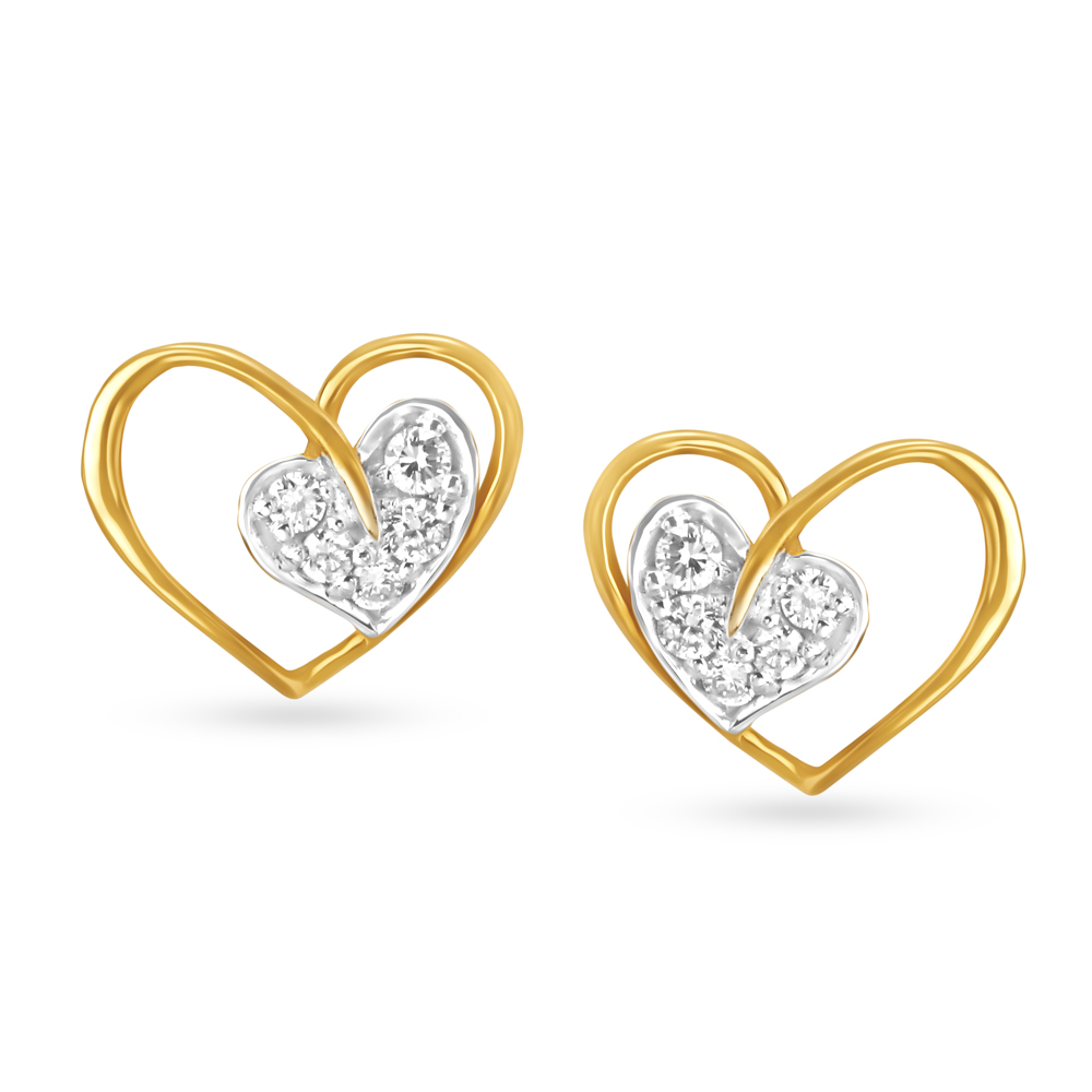 

Endless Love Diamond Stud Earrings