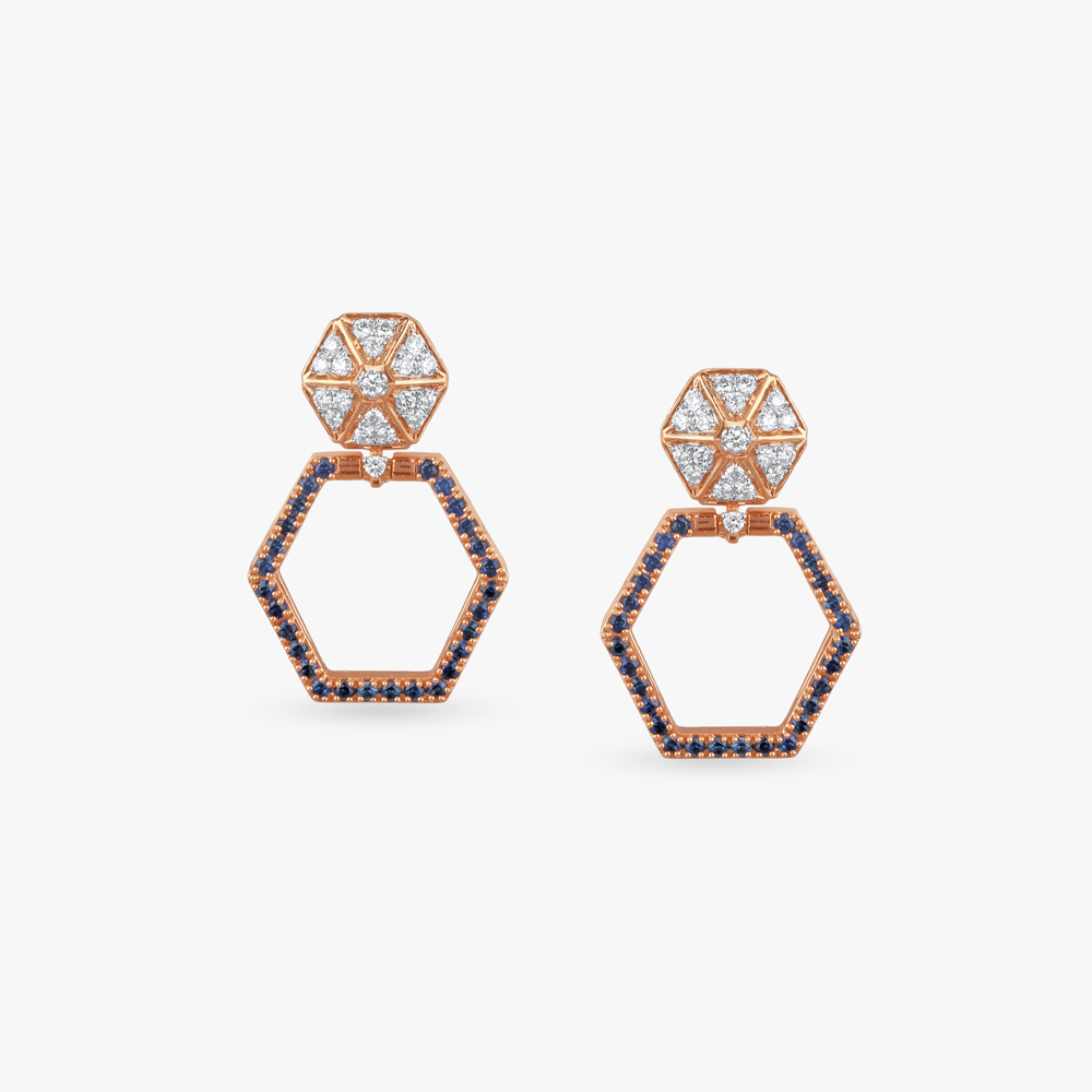 

Versatile Sparkle Diamond Drop Earrings