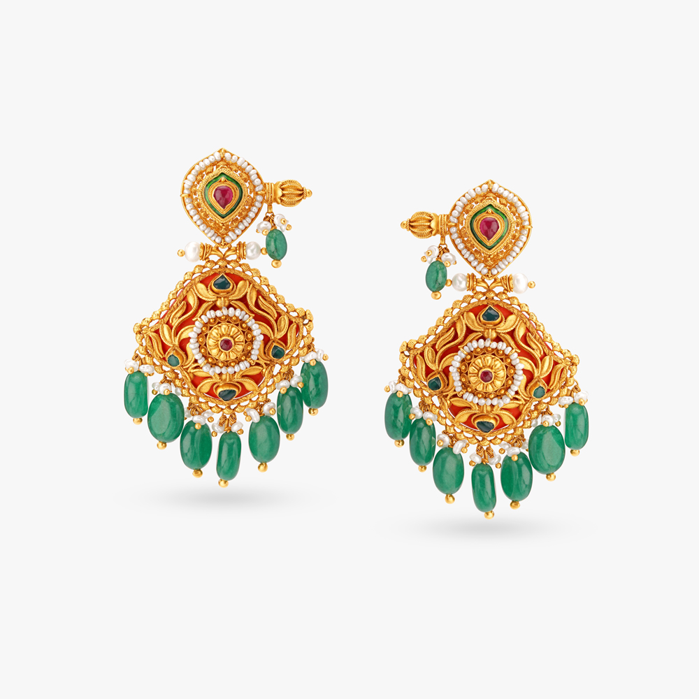 An Ode to History Necklace Set with Pearl Gehri,,hi-res image number null