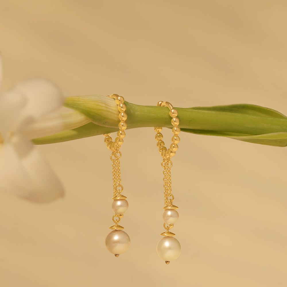 Bubble Cascade Pearl bracelet Earrings,,hi-res image number null
