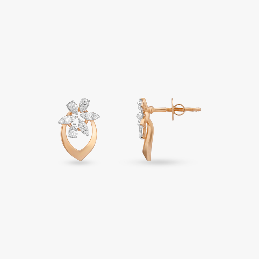 Eternal Bloom Diamond Stud Earrings,,hi-res image number null
