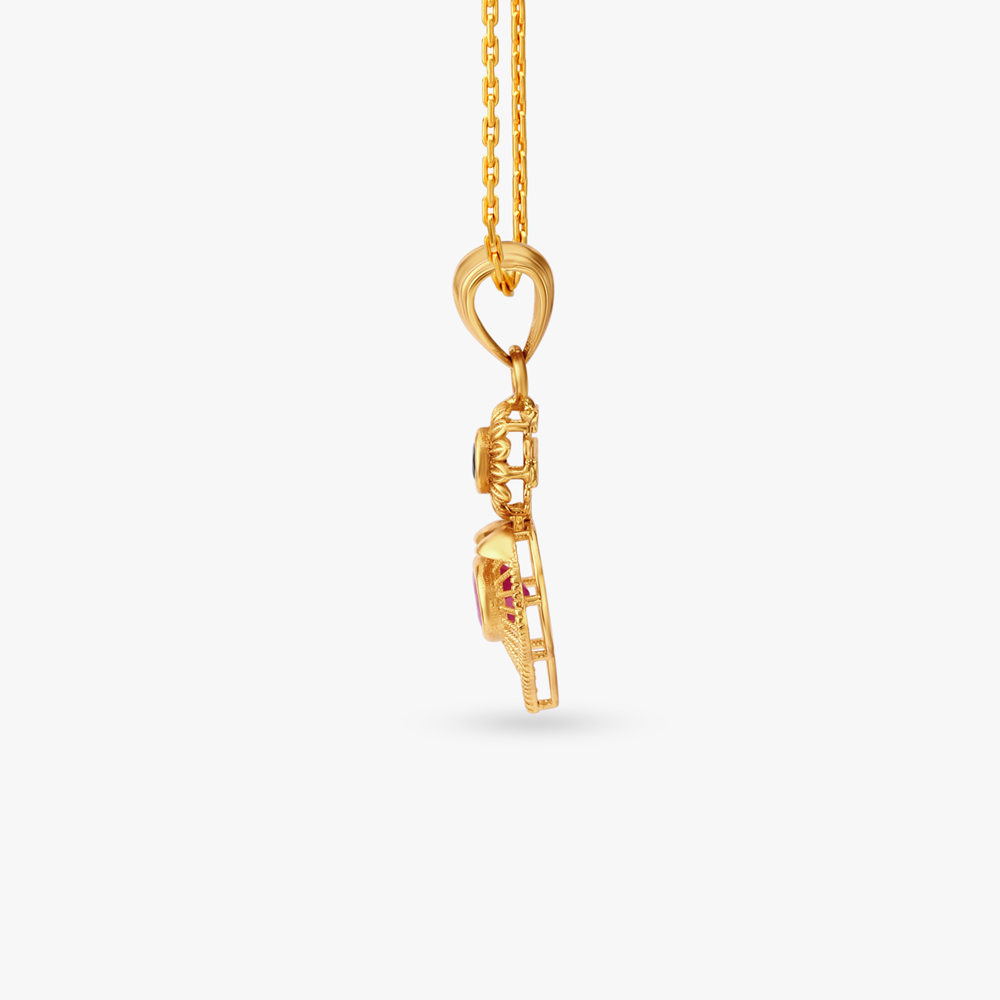 Iconic Pendant and Earrings Set,,hi-res image number null