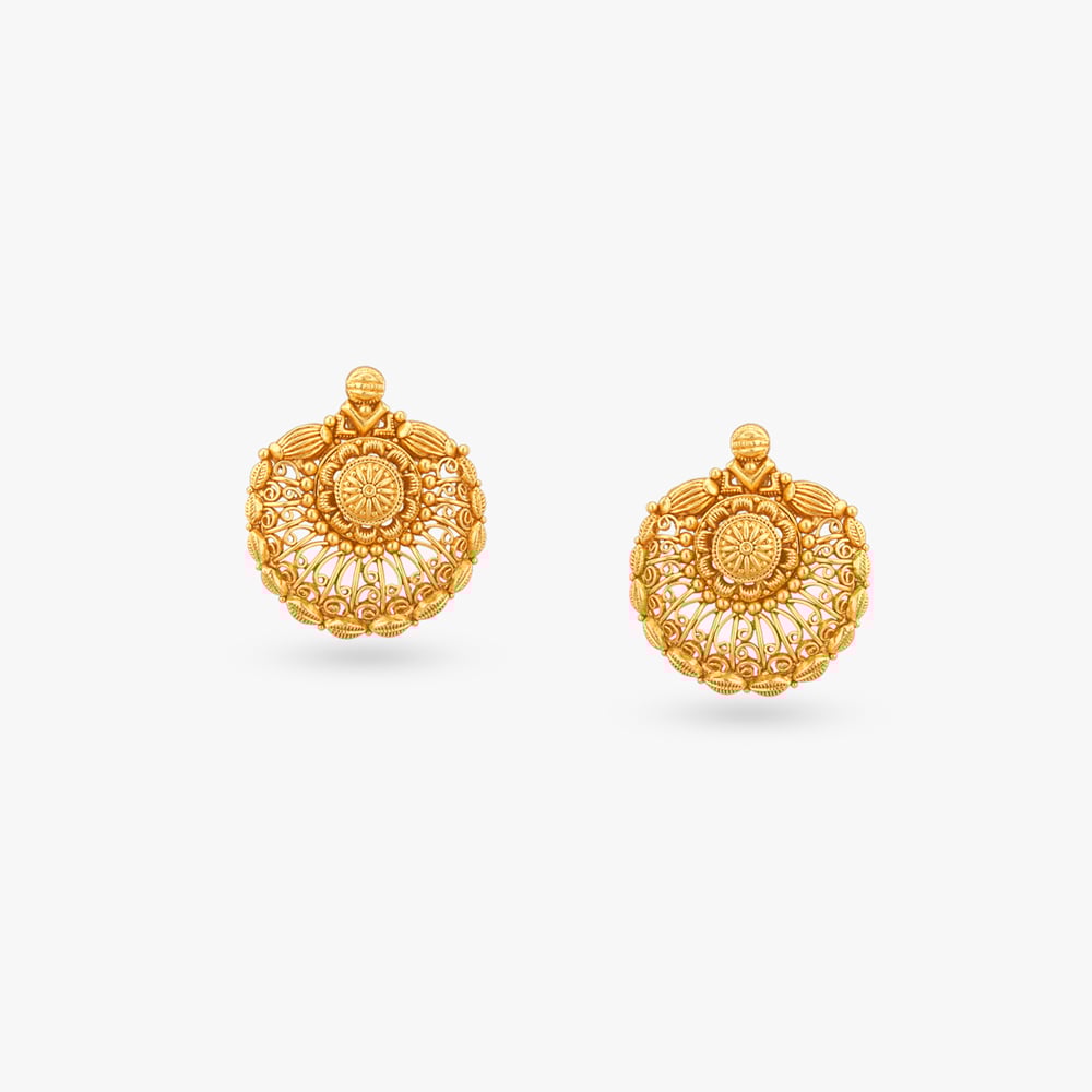 Versatile Radiance Gold Drop Earrings,,hi-res image number null