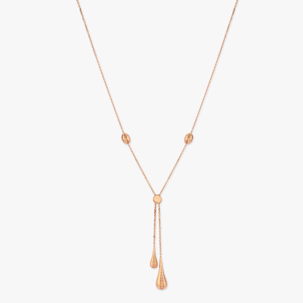 Swaying Silhouettes Gold Necklace,,hi-res image number null