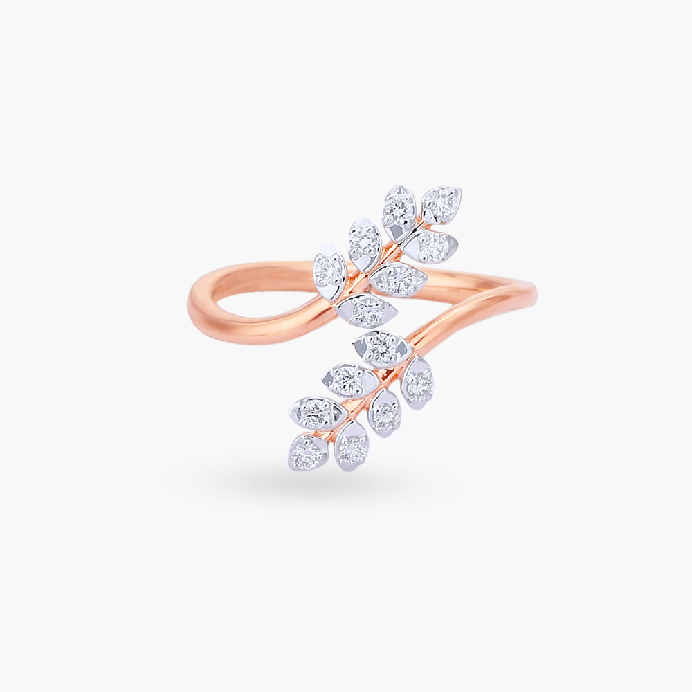Timeless Blossom Diamond Finger Ring,,hi-res image number null