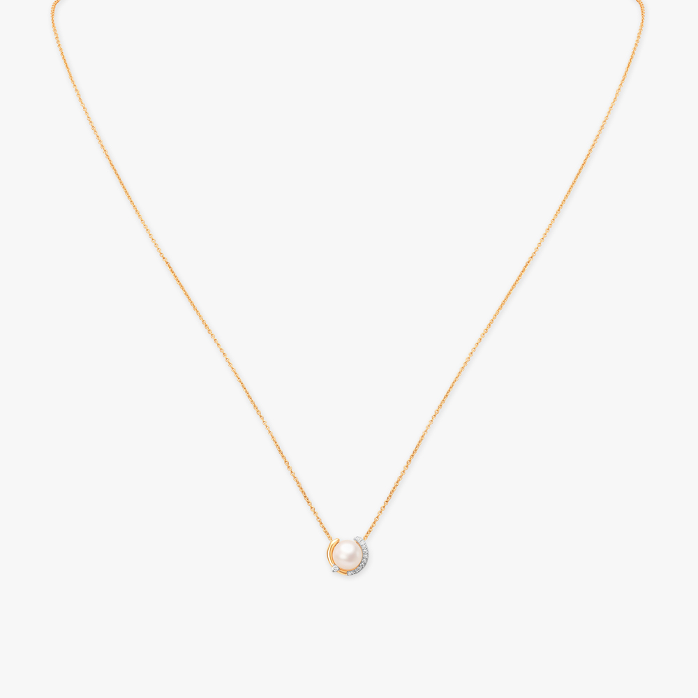 Classy Diamond Pendant with Chain,,hi-res image number null