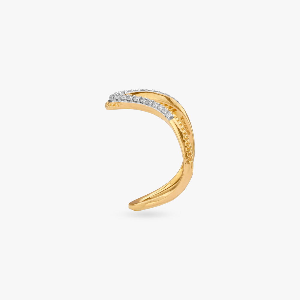 Bold Chic Diamond Finger Ring,,hi-res image number null