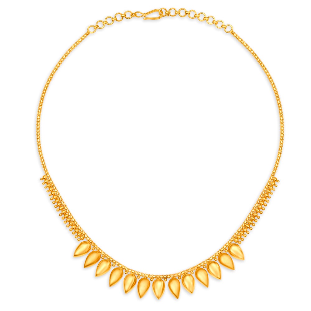 

Traditional Petite Gold Necklace