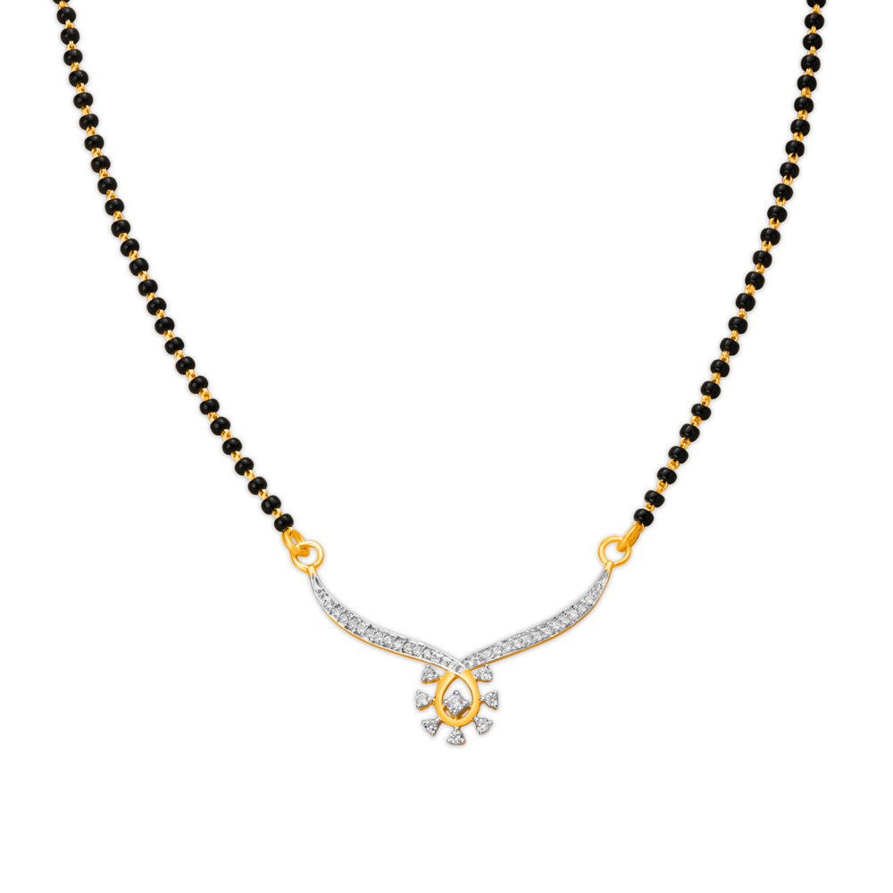 Enchanting Diamond Mangalsutra