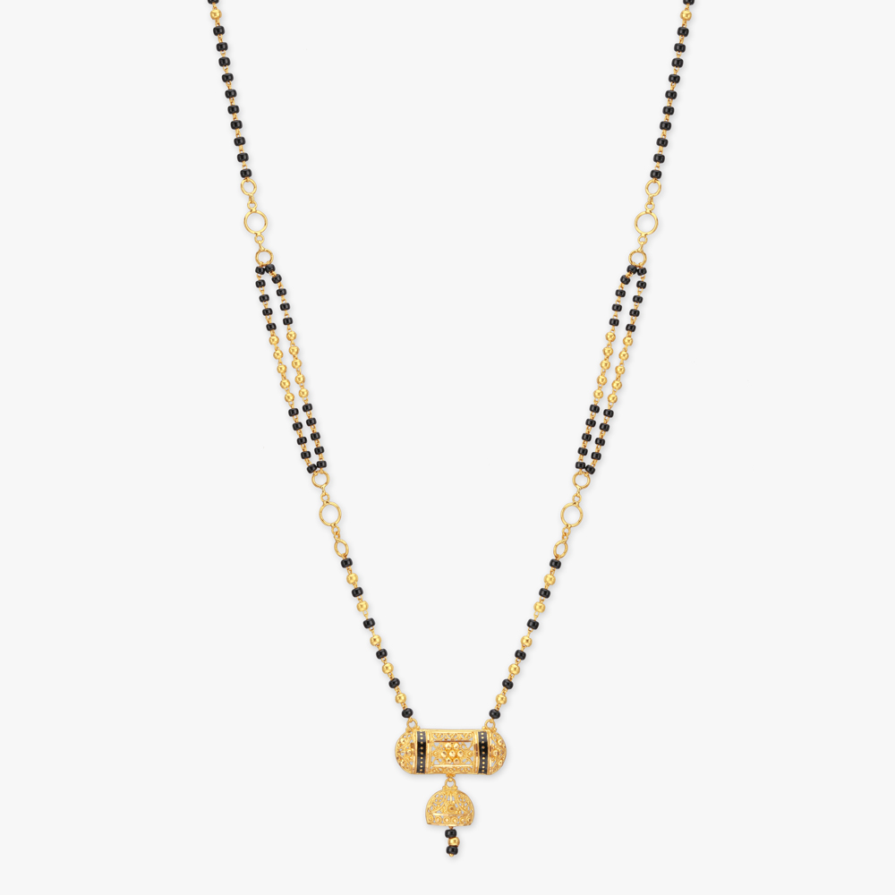 Twin Harmony Gold Mangalsutra,,hi-res image number null