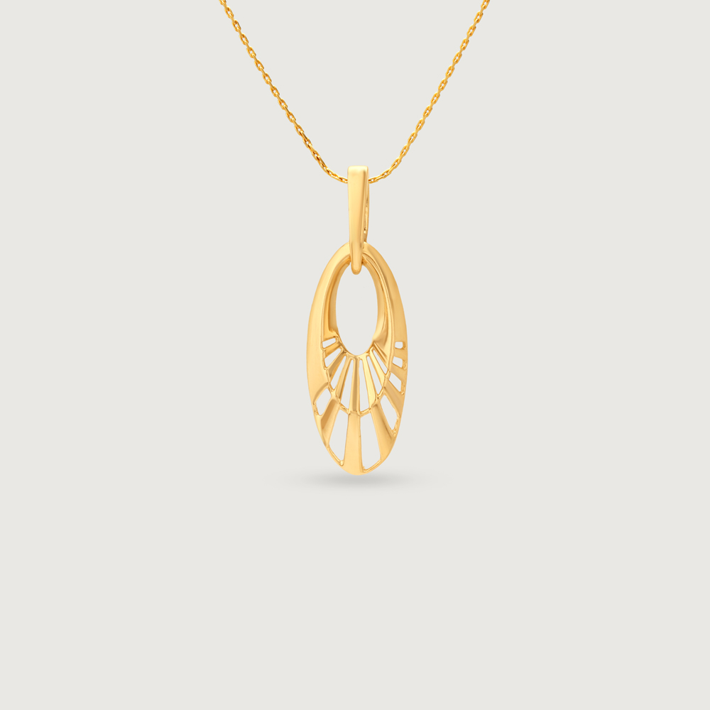 Airy Radiant Gold Pendant,,hi-res image number null