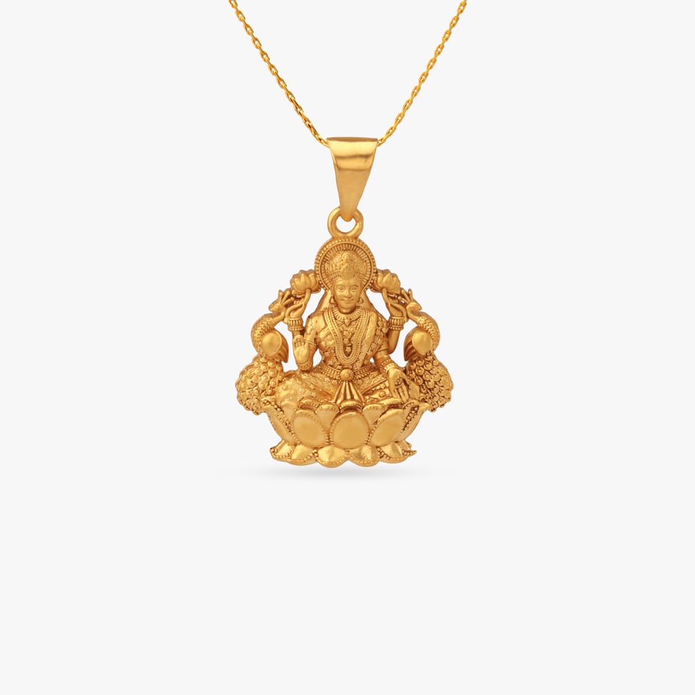 

Regal Lakshmi Gold Pendant