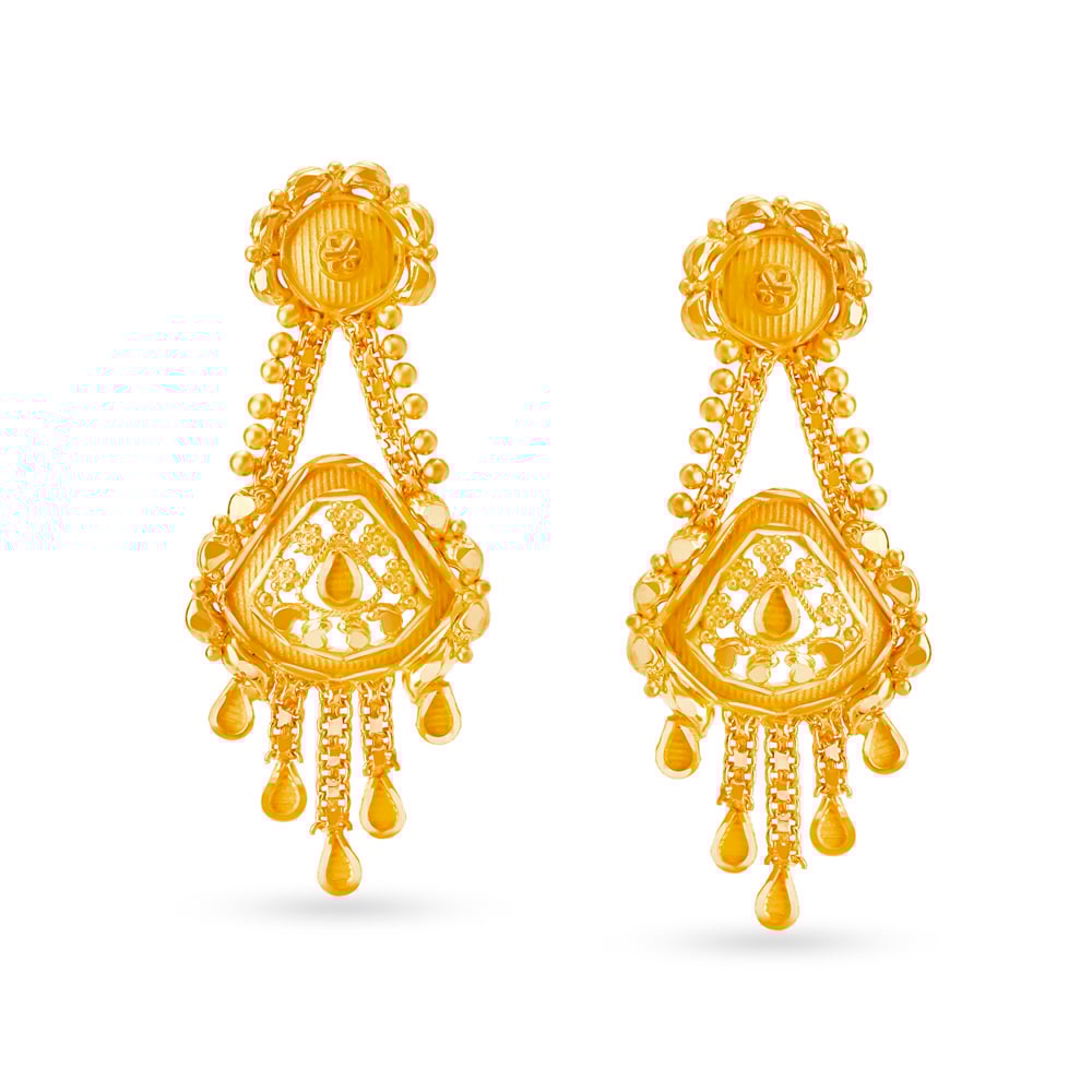 Artistic Gold Necklace Set,,hi-res image number null