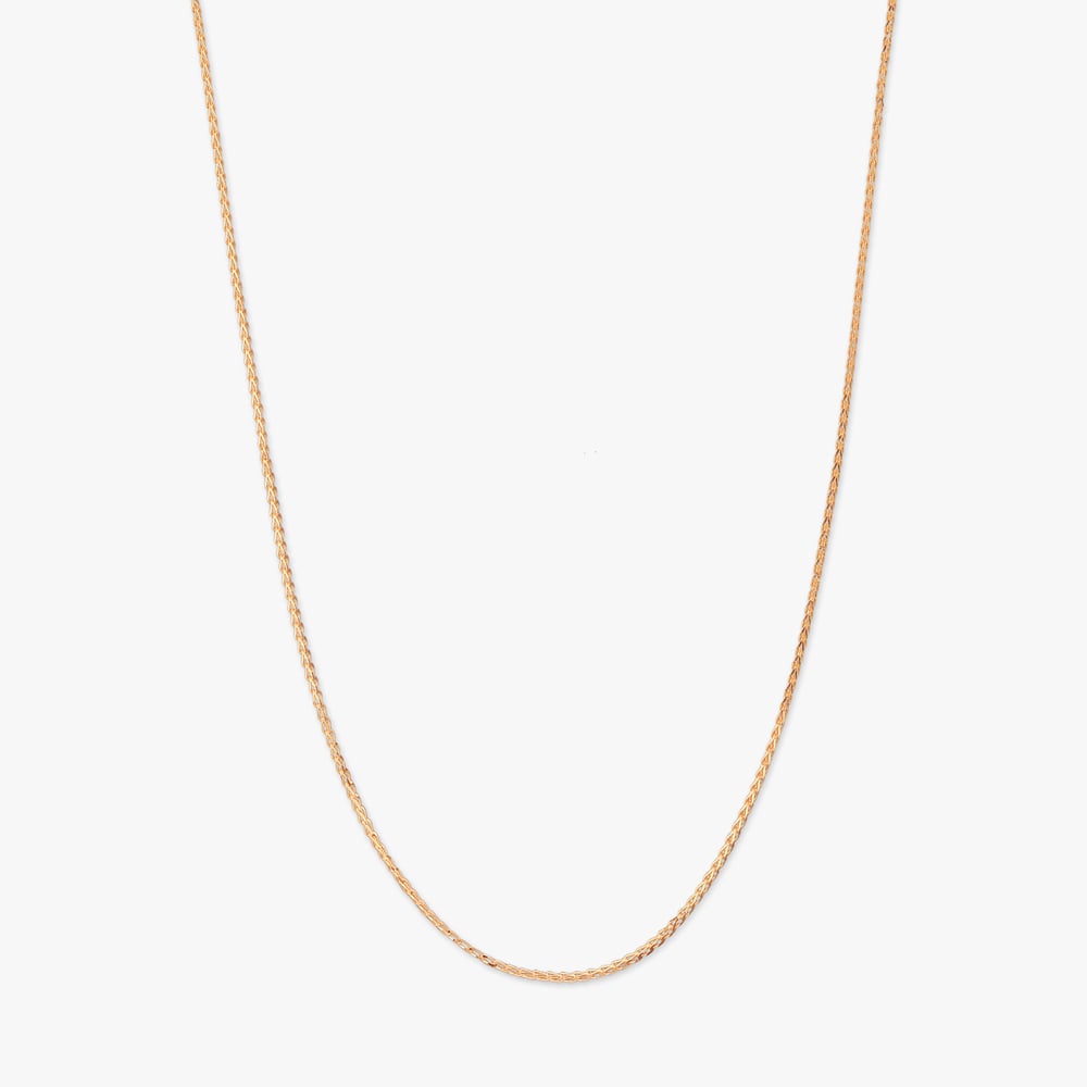 

Sunlit Spiral Gold Chain