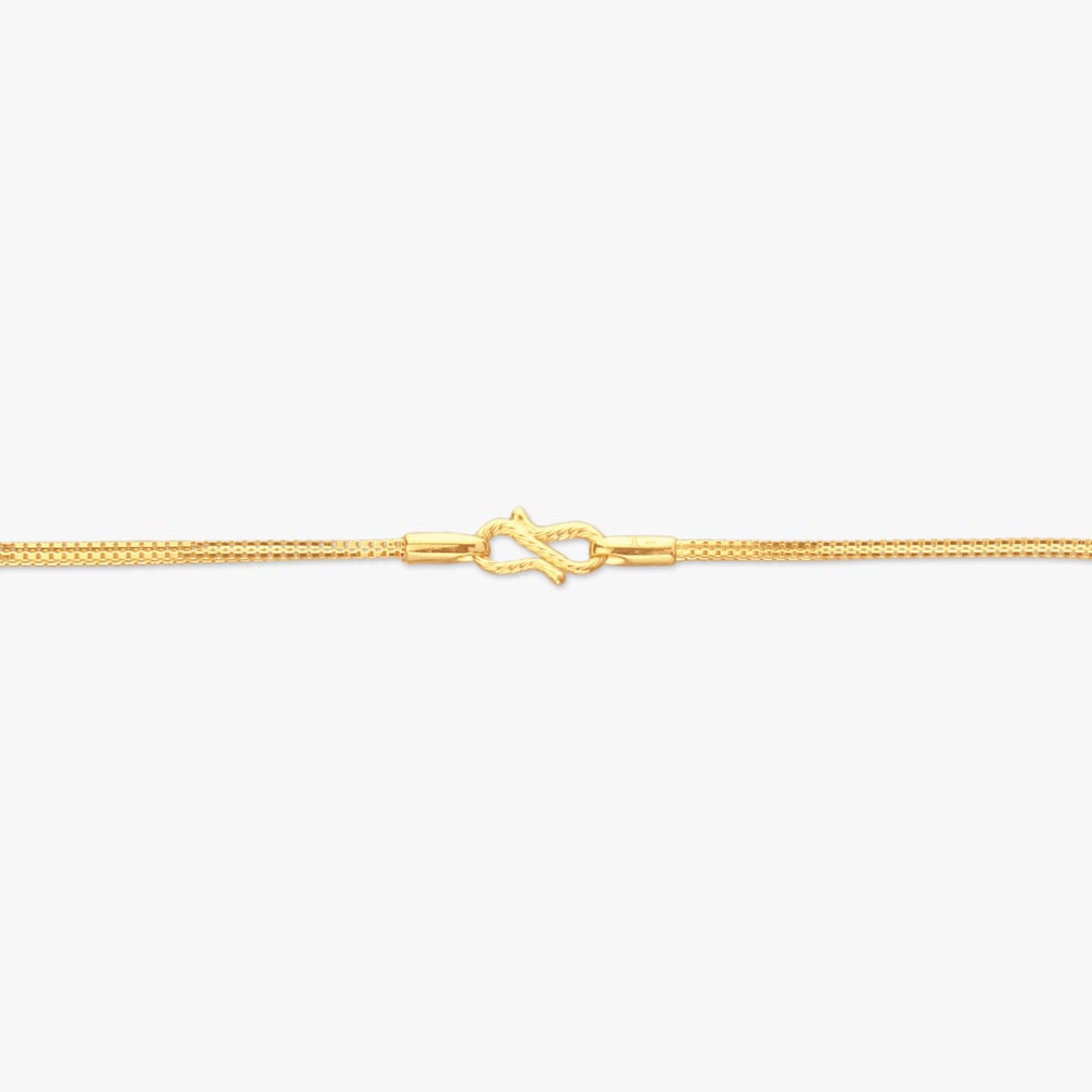 Flat Gleam Gold Chain,,hi-res image number null