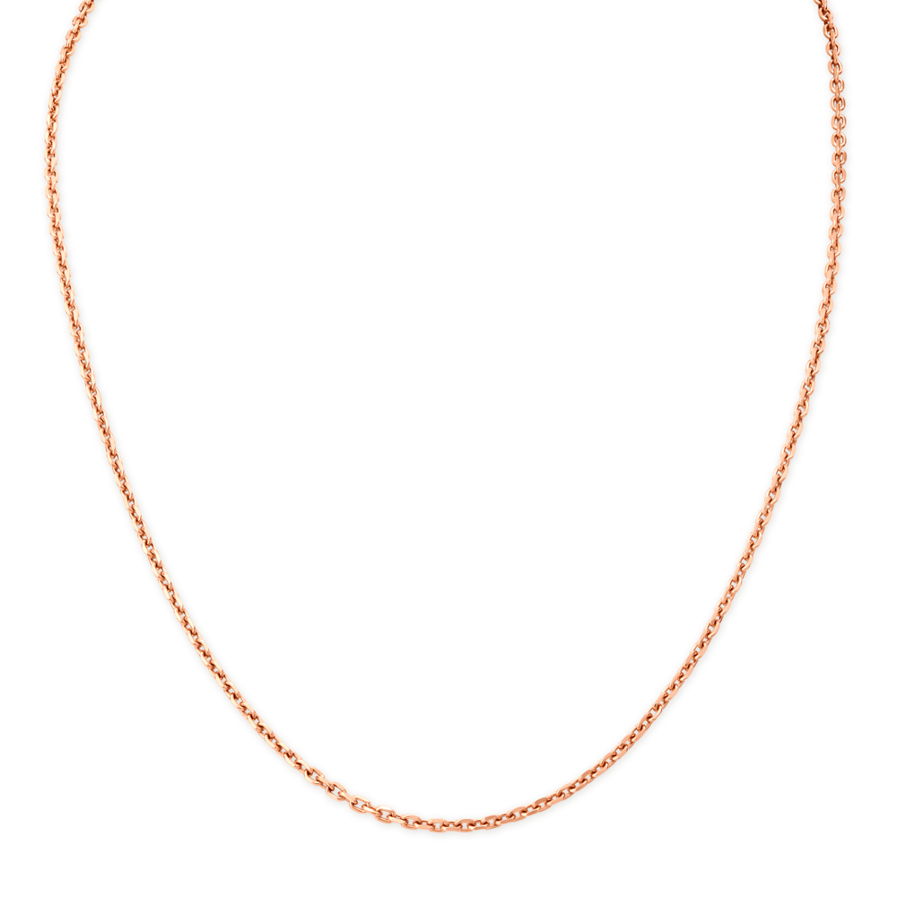 Interlinked Rose Gold Chain