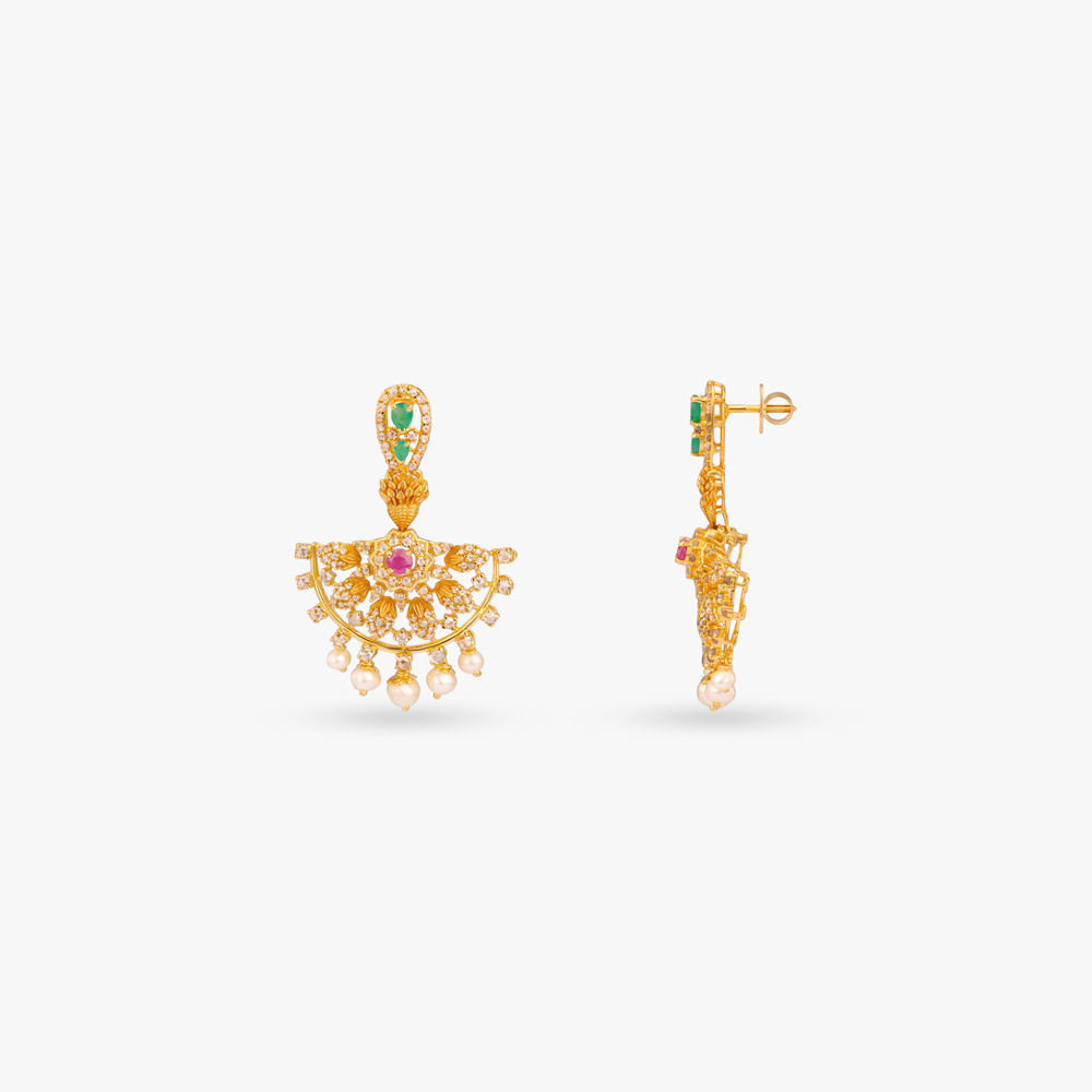 Celestial Garland Gold Necklace Set,,hi-res image number null