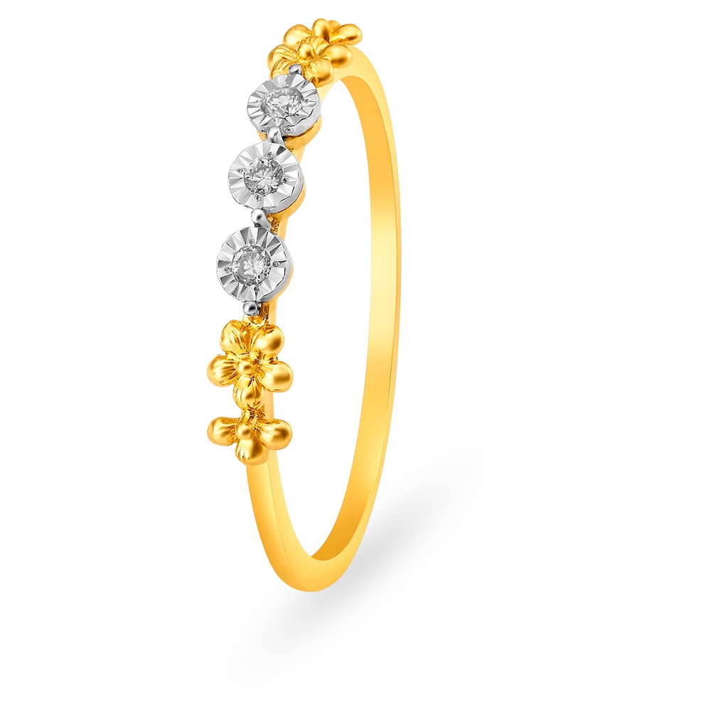 Tanishq gold shop diamond ring