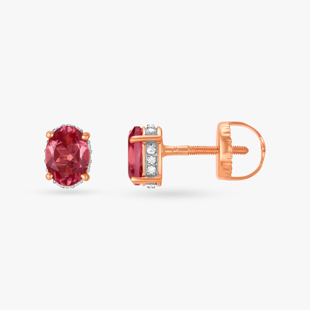 Endless Spring Diamond Stud Earrings,,hi-res image number null