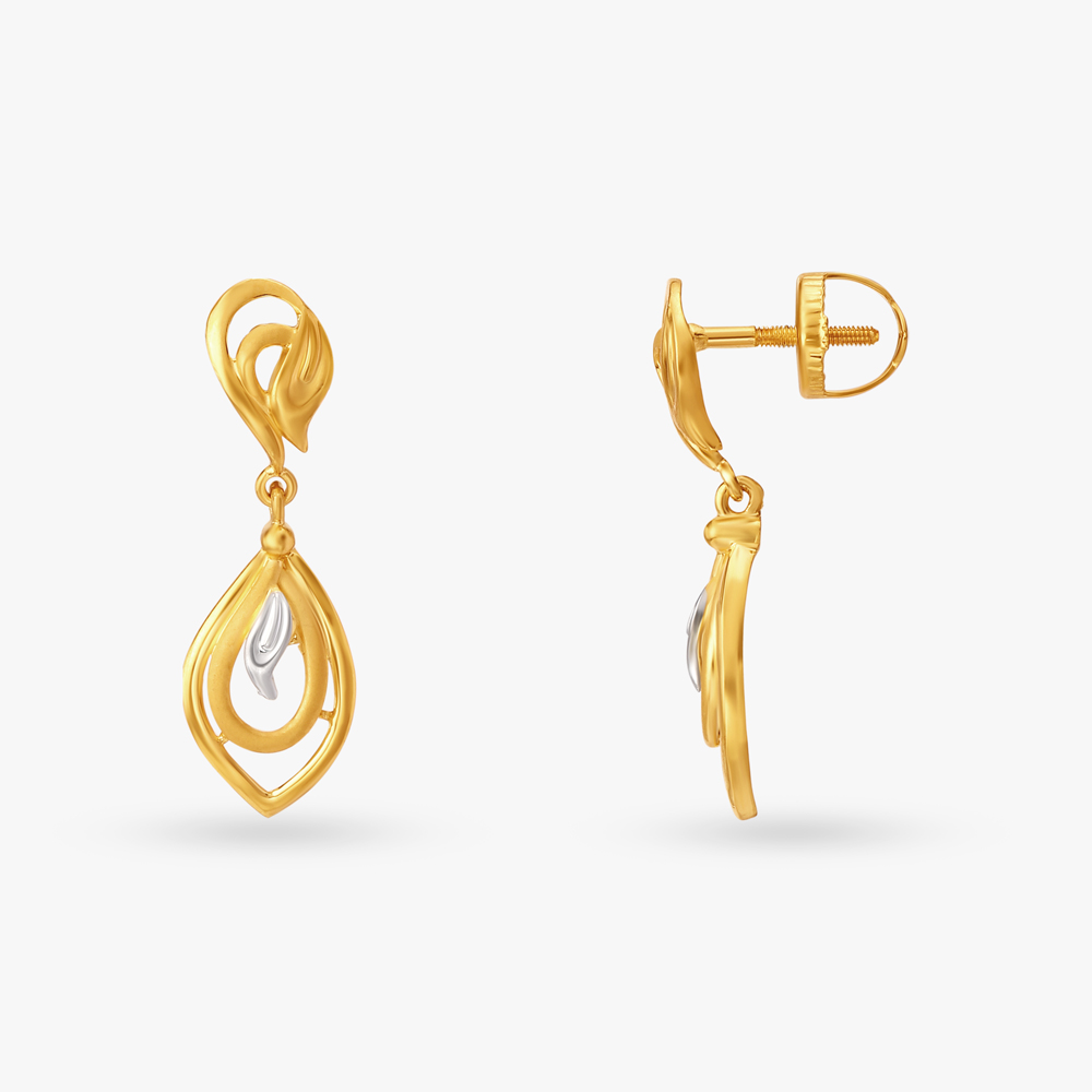 Droplet Drift Drop Earrings,,hi-res image number null