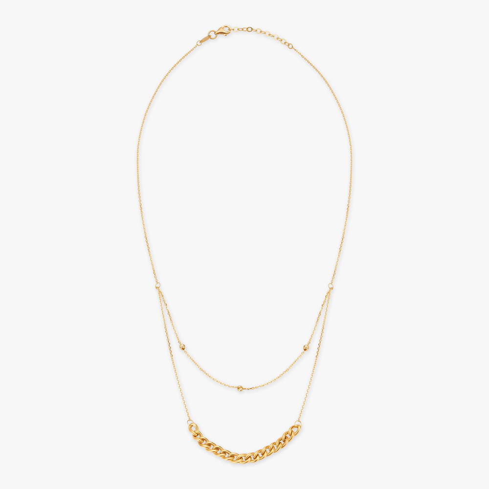 Graceful Figaro Layered Necklace,,hi-res image number null