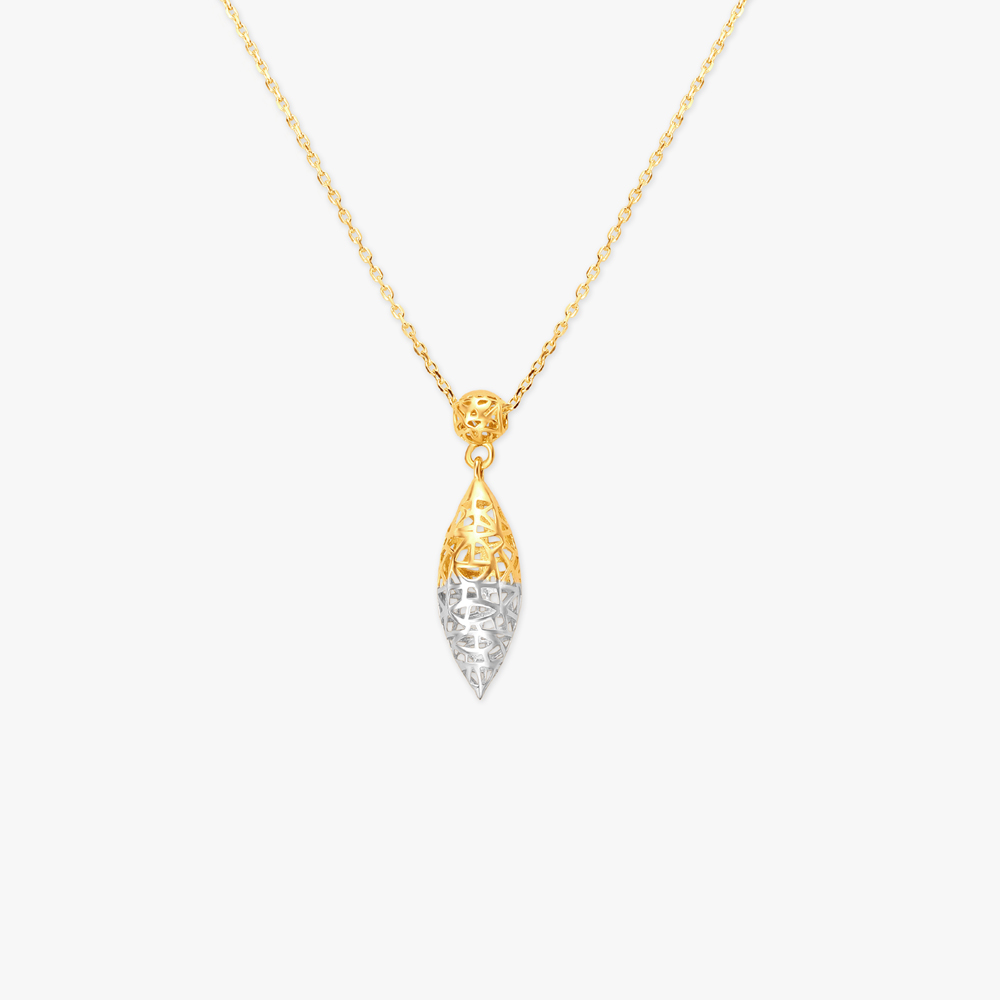 Dazzling Simplicity Pendant with Chain