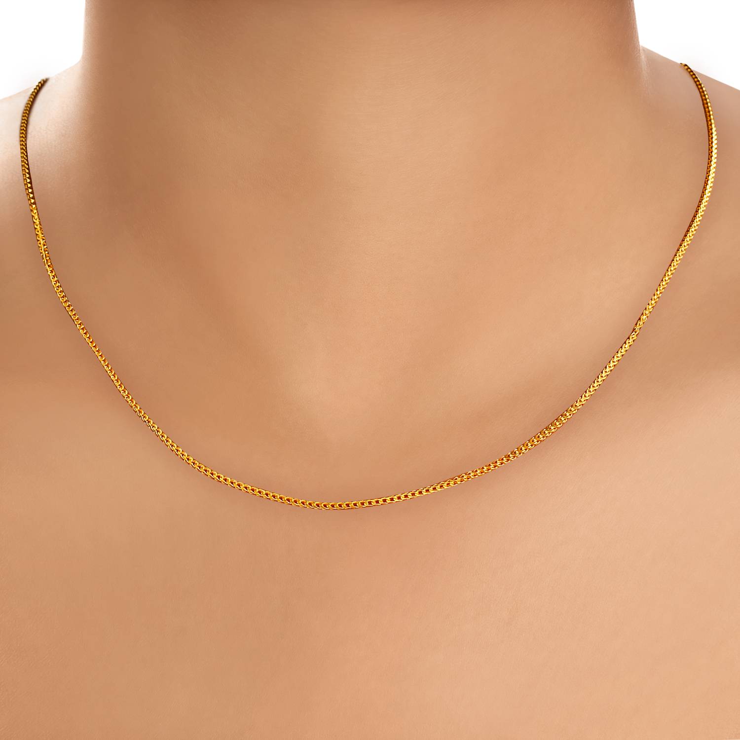 Charming yellow Gold Chain for Kids,,hi-res image number null