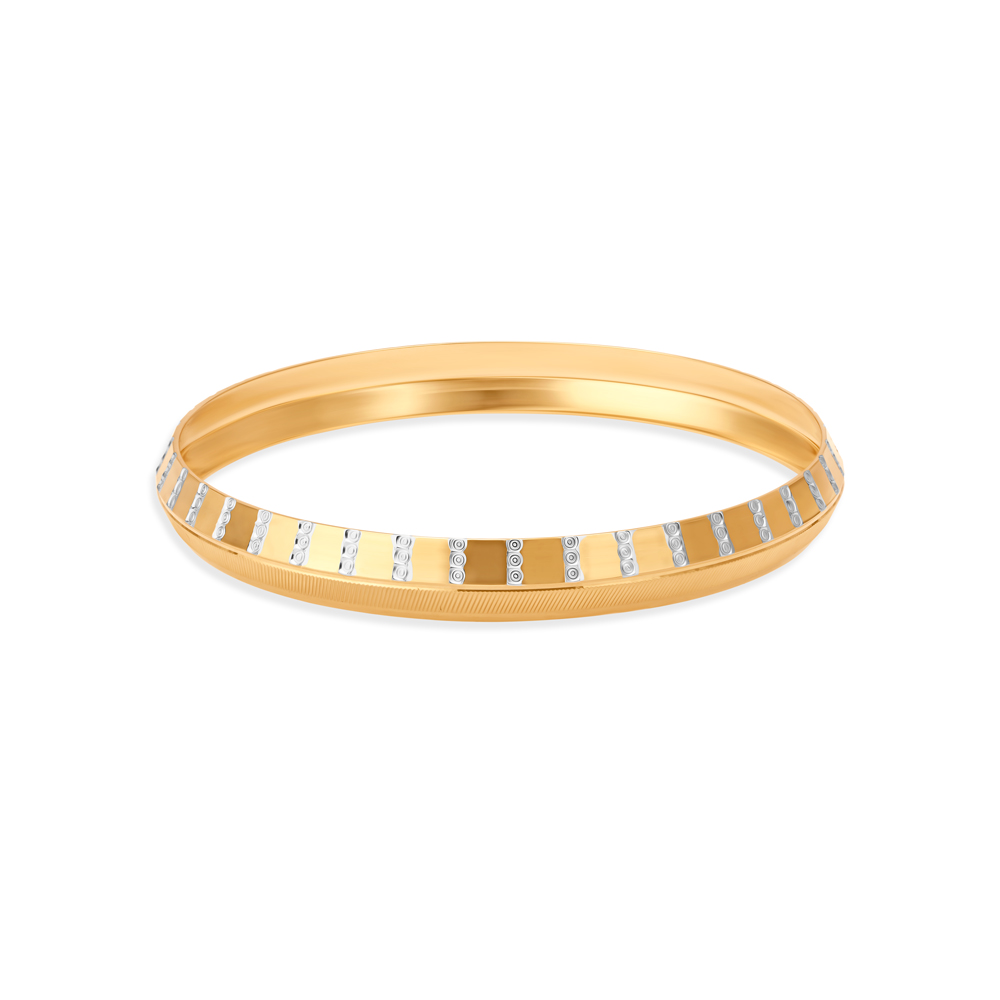 Attractive Gold Kada for Men Tanishq Online Store
