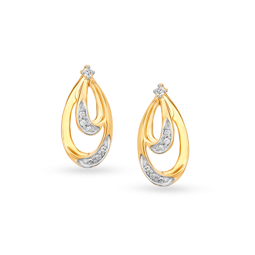 Fancy Seven Stone Stud Earrings,,hi-res image number null