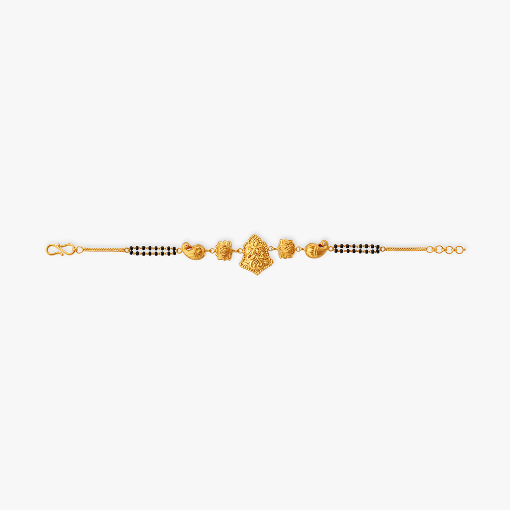 Flutter Gold Bracelet,,hi-res image number null