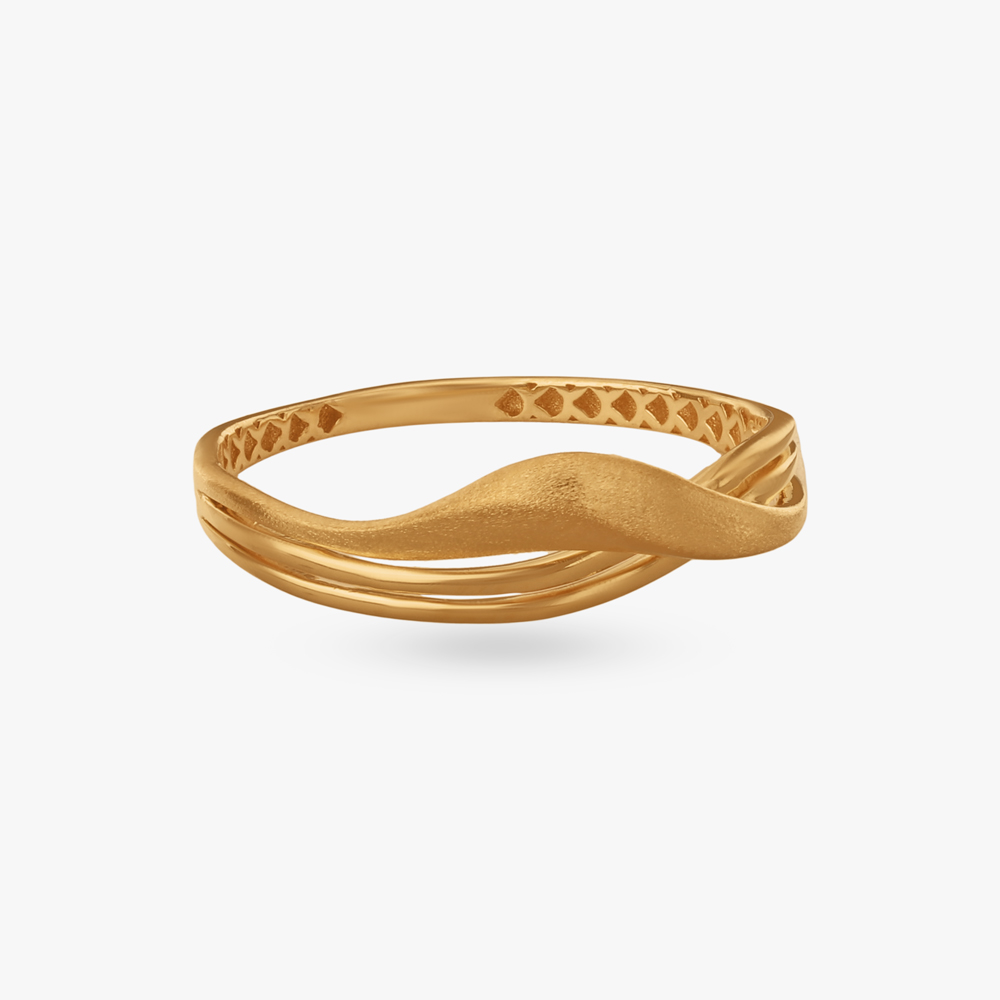 Wave Wrap Gold Ring,,hi-res image number null