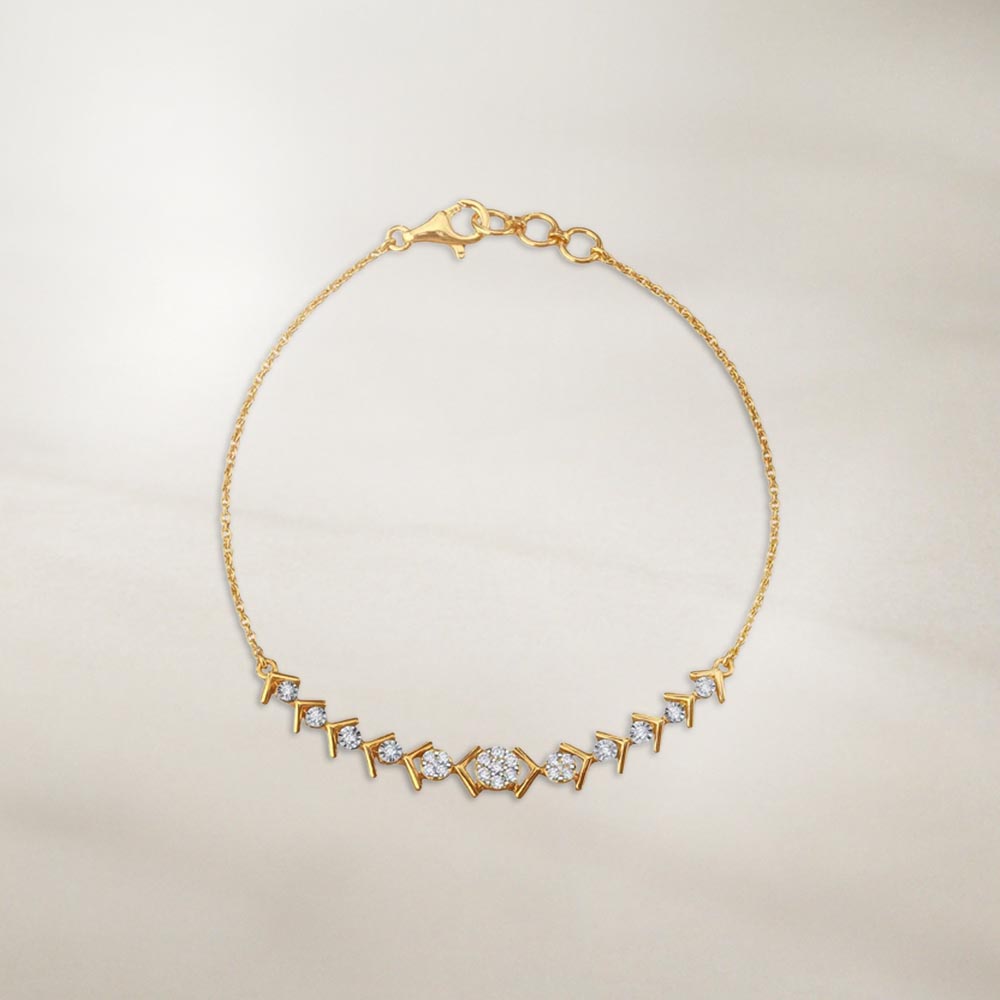 

Cascade Frost Diamond Bracelet