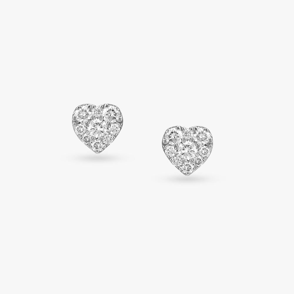 Lustrous Heart Diamond Pendant and Earrings Set,,hi-res image number null