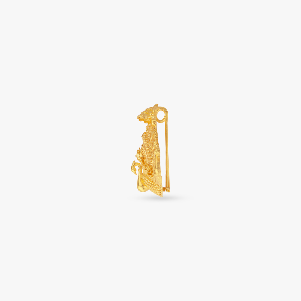 Celestial Radiance Gold Chudamani,,hi-res image number null