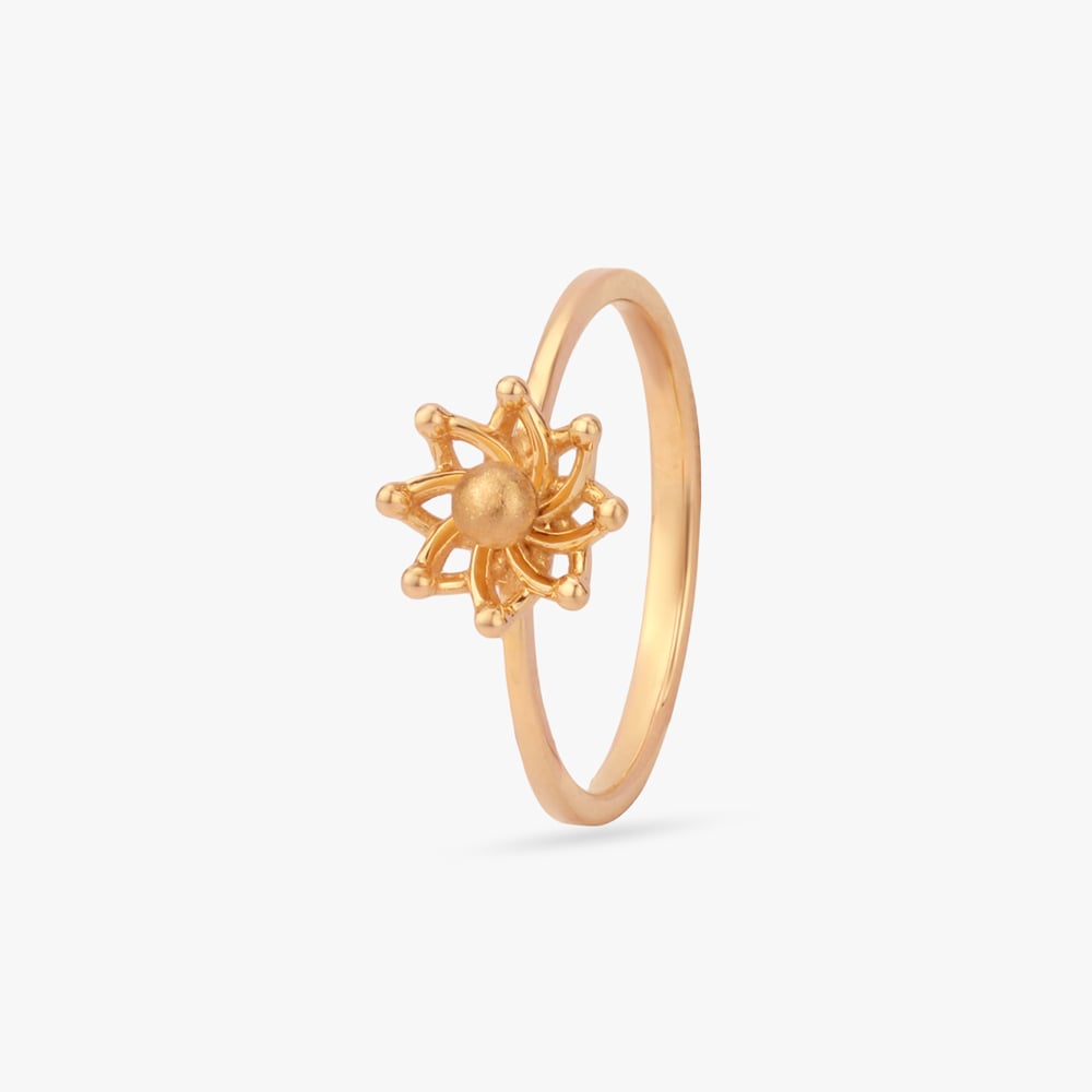 Celestial Rosette Gold Ring,,hi-res image number null