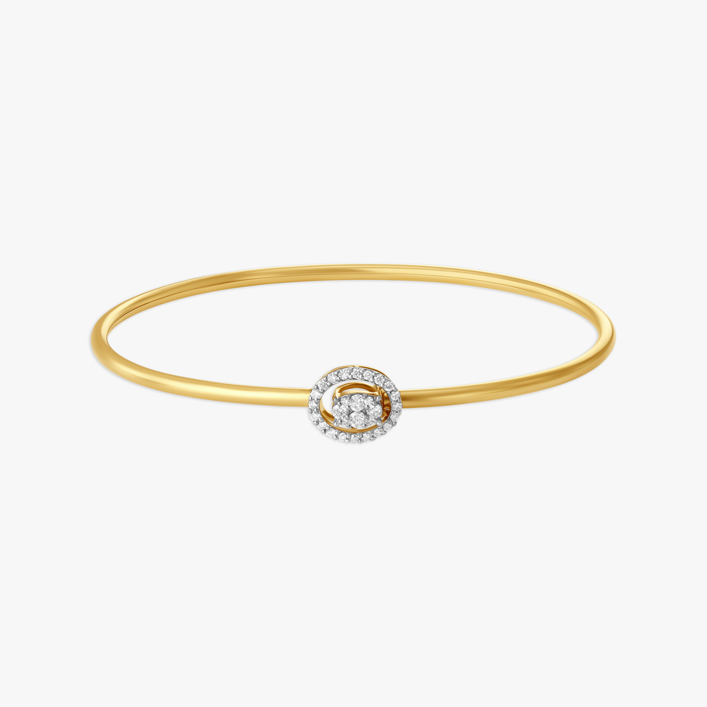 Diamonds Dainty Bangle main image 1