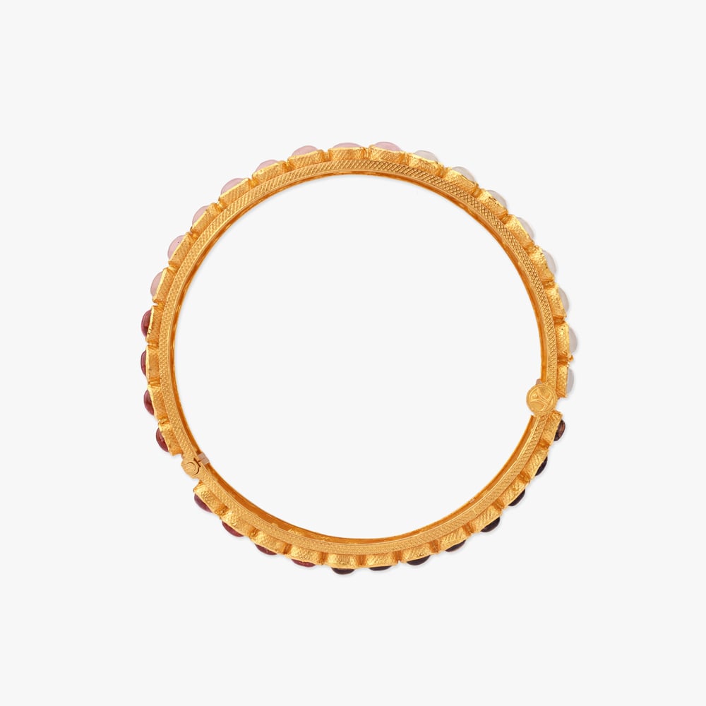 Aurora Skies Gold Bangle,,hi-res image number null