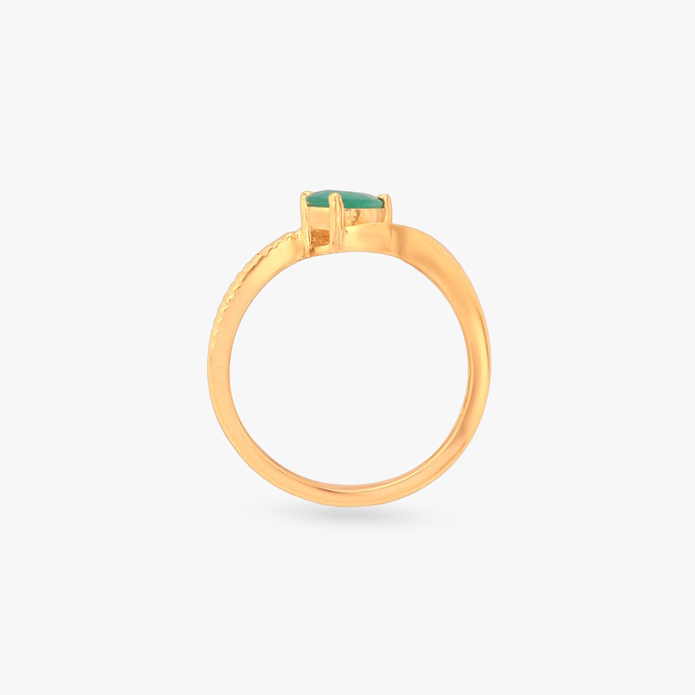 Wave Wrap Gold Ring,,hi-res image number null