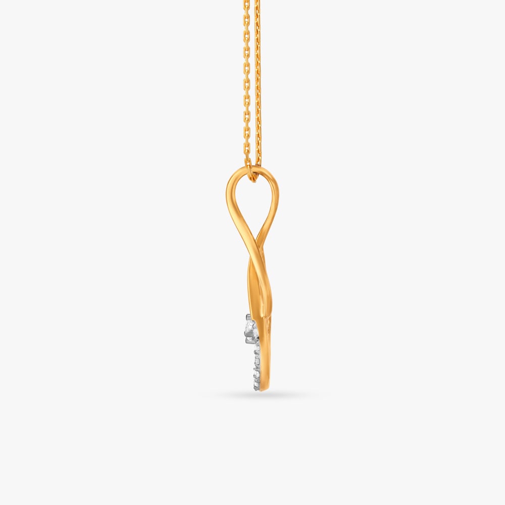 Delicate Diamond Pendant,,hi-res image number null