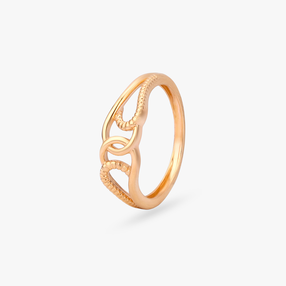 Vine Loop Gold Ring,,hi-res image number null