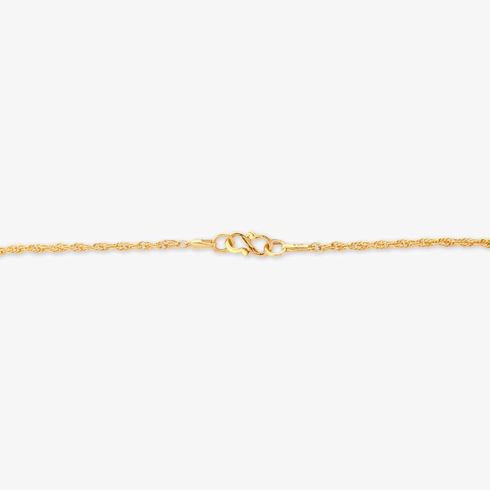 Rope Twist Gold Chain,,hi-res image number null