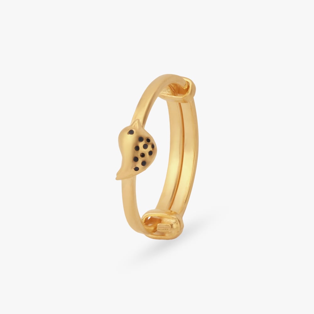 

Chirp Charm Gold Ring for Kids