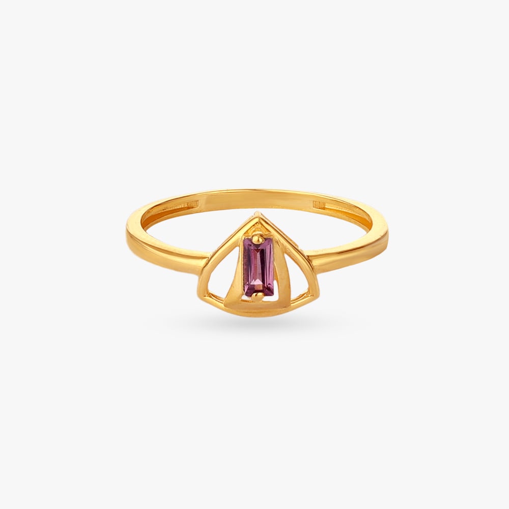 Blush Prism Gold Ring,,hi-res image number null