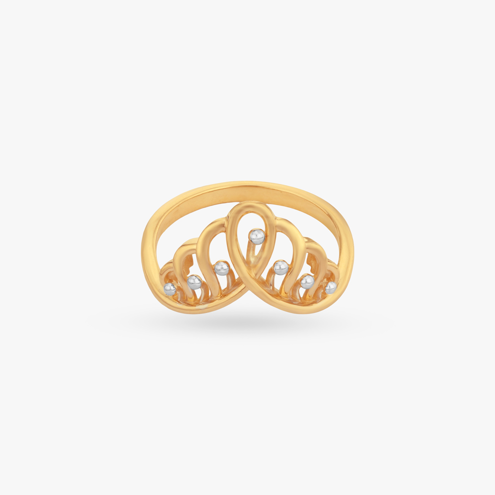 

Ornate Arch Gold Ring