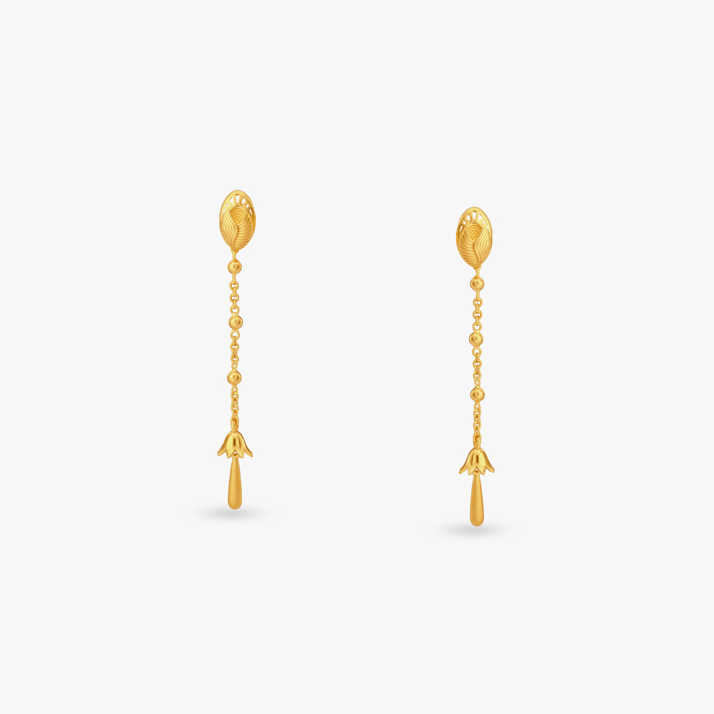 

Modular Grace Gold Drop Earrings