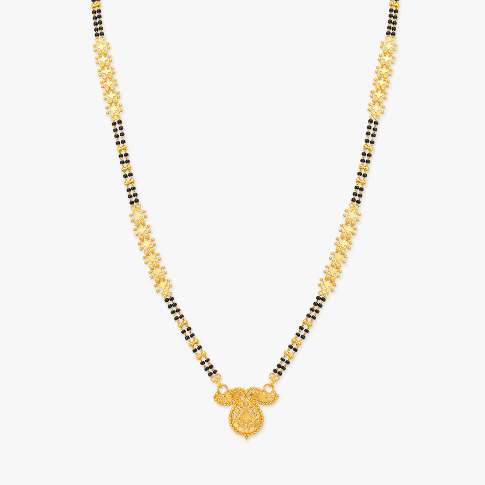 Flamboyant Gold Mangalsutra,,hi-res image number null