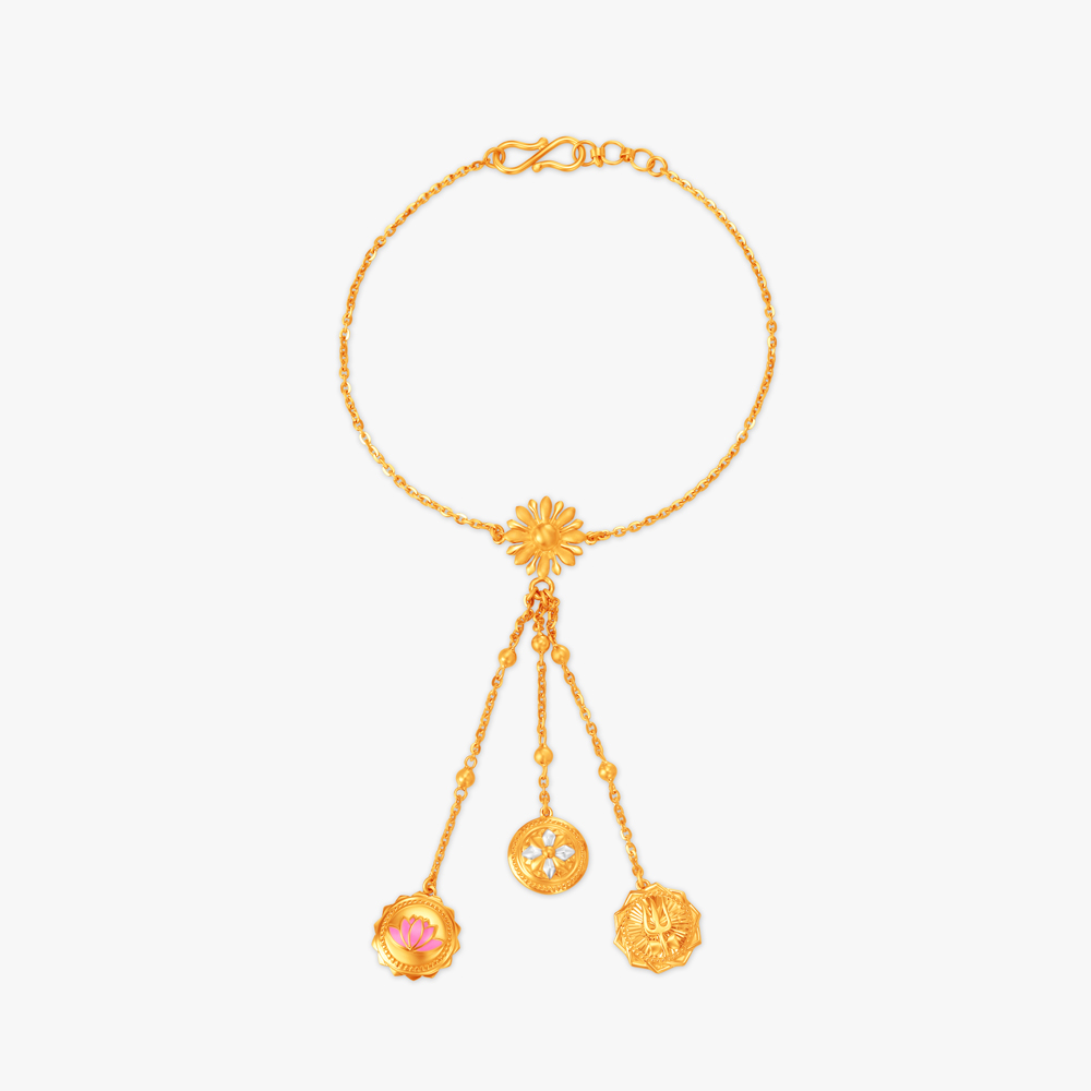 Buy Queen Of Collaboration Bracelet In Gold Plated 925 Silver from Shaya by  CaratLane