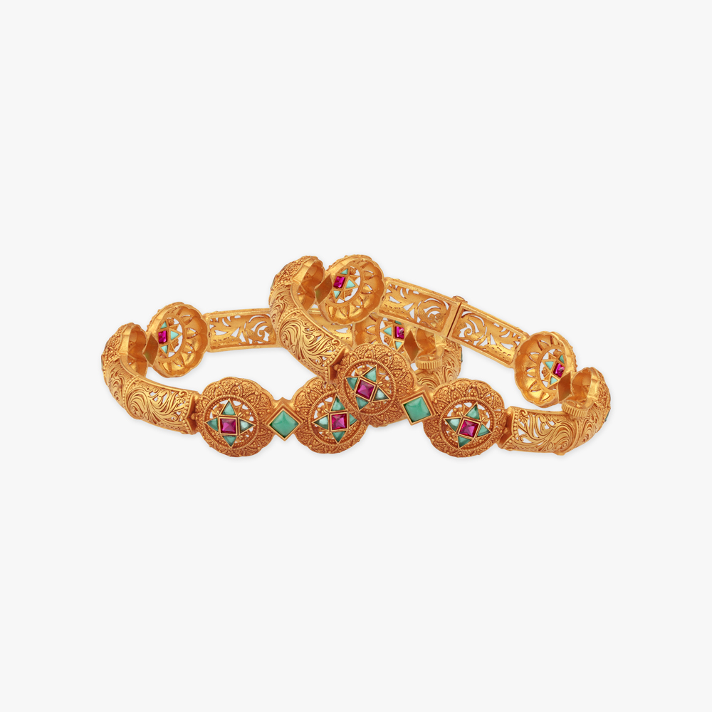 Eternal Starlight Gold Bangle,,hi-res image number null