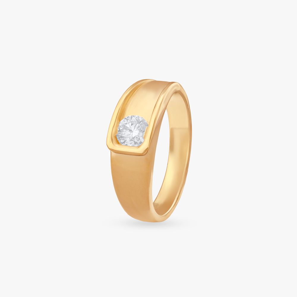 

Bold Legacy Solitaire Ring for Men