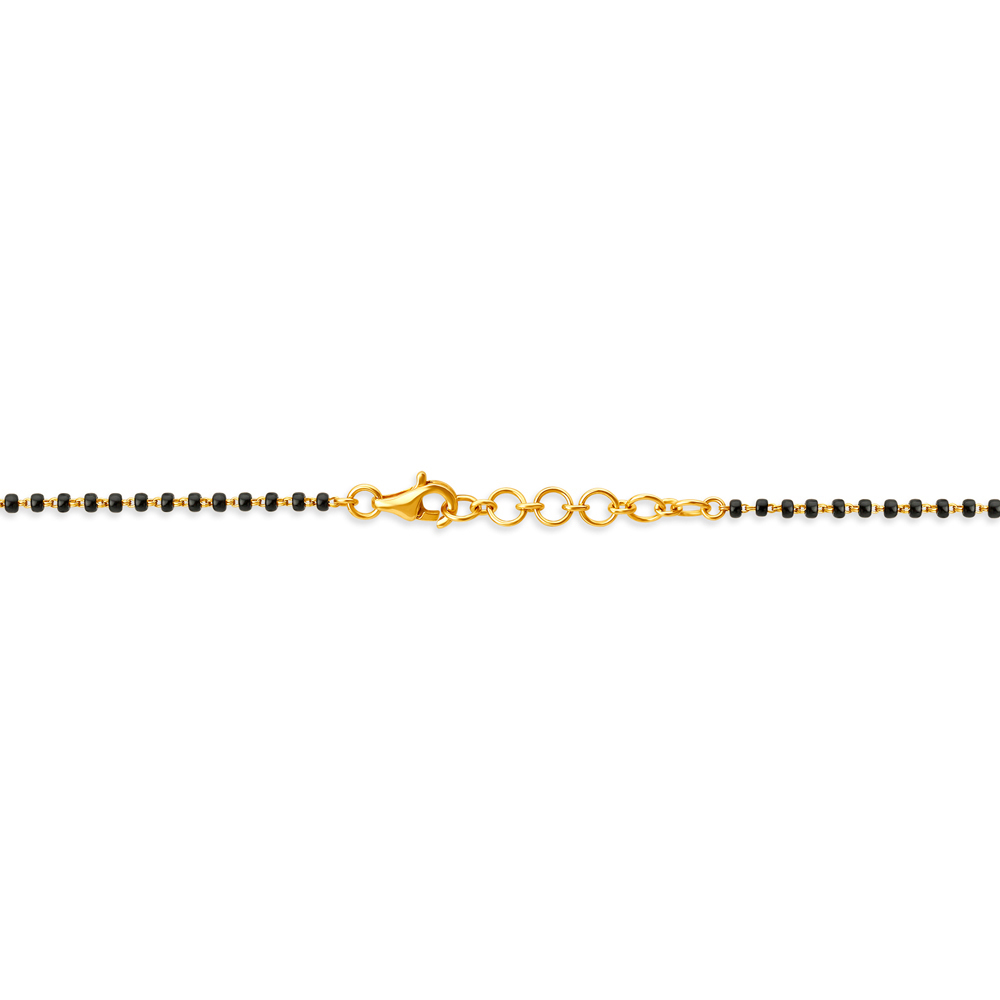 Chic Geometric Diamond Mangalsutra,,hi-res image number null